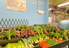 The fruit and vegetables on the shelves at Kensington Market look fresh, are displayed well with a lot of attention given to neatly pack and showcase what is on offer.